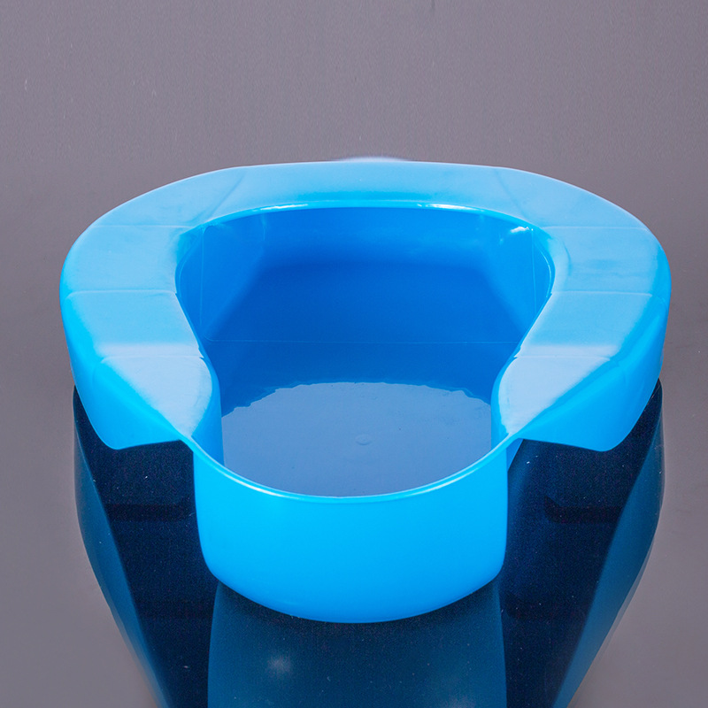 可免费拿样塑料大便盆病人医院蓝色坐便器尿壶医院接便器批发