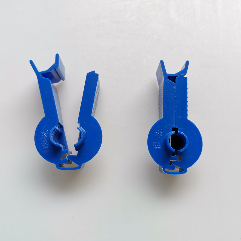 腹透蓝夹子腹透护理用品管路夹子 腹膜透析流量控制蓝夹子管夹子