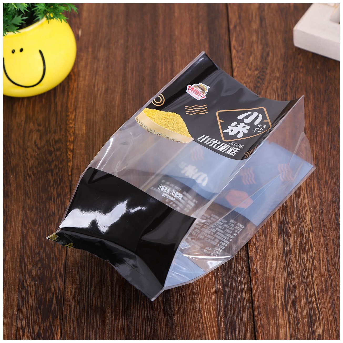 厂家直供中封包装卷膜中封袋食品自立包装袋蛋糕巧克力中封袋子