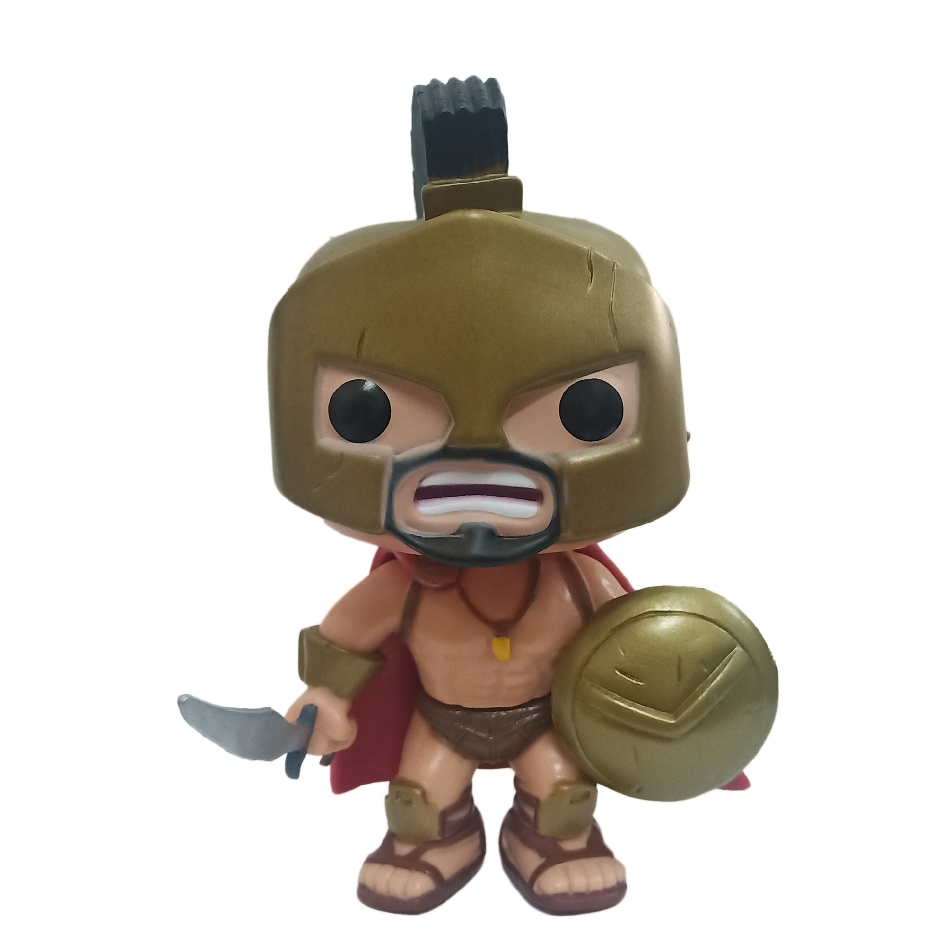 影视斯巴达300勇士列奥尼达斯king leonidas 动漫手办模型玩偶pop