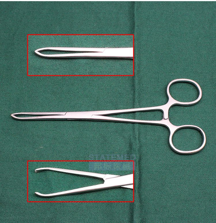 上海浦伦组织钳14|16|18cm不锈钢爱丽丝钳子抓取镊子鼠齿钳提取钳