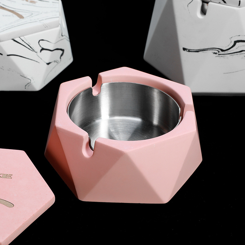 烟灰缸家用客厅创意个性潮流民宿时尚网吧办公室茶几男女烟缸矮款