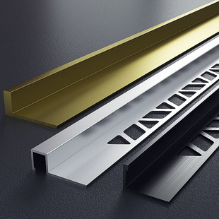 瓷砖阳角收口条瓷砖封边条包边条瓷砖阳角线收边条阳角条铝合金属
