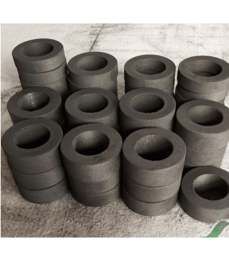 厂家供应优质石墨轴套 耐高温自润滑石墨轴套