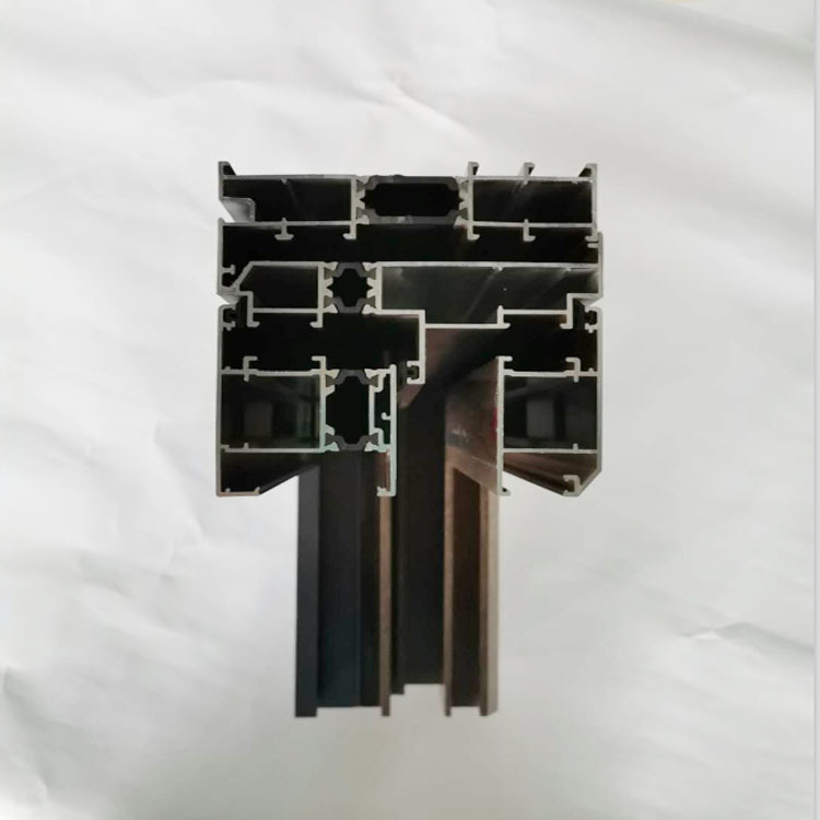 108断桥铝 纱窗一体铝合金平开窗封阳台落地窗防护栏可移动逃生窗