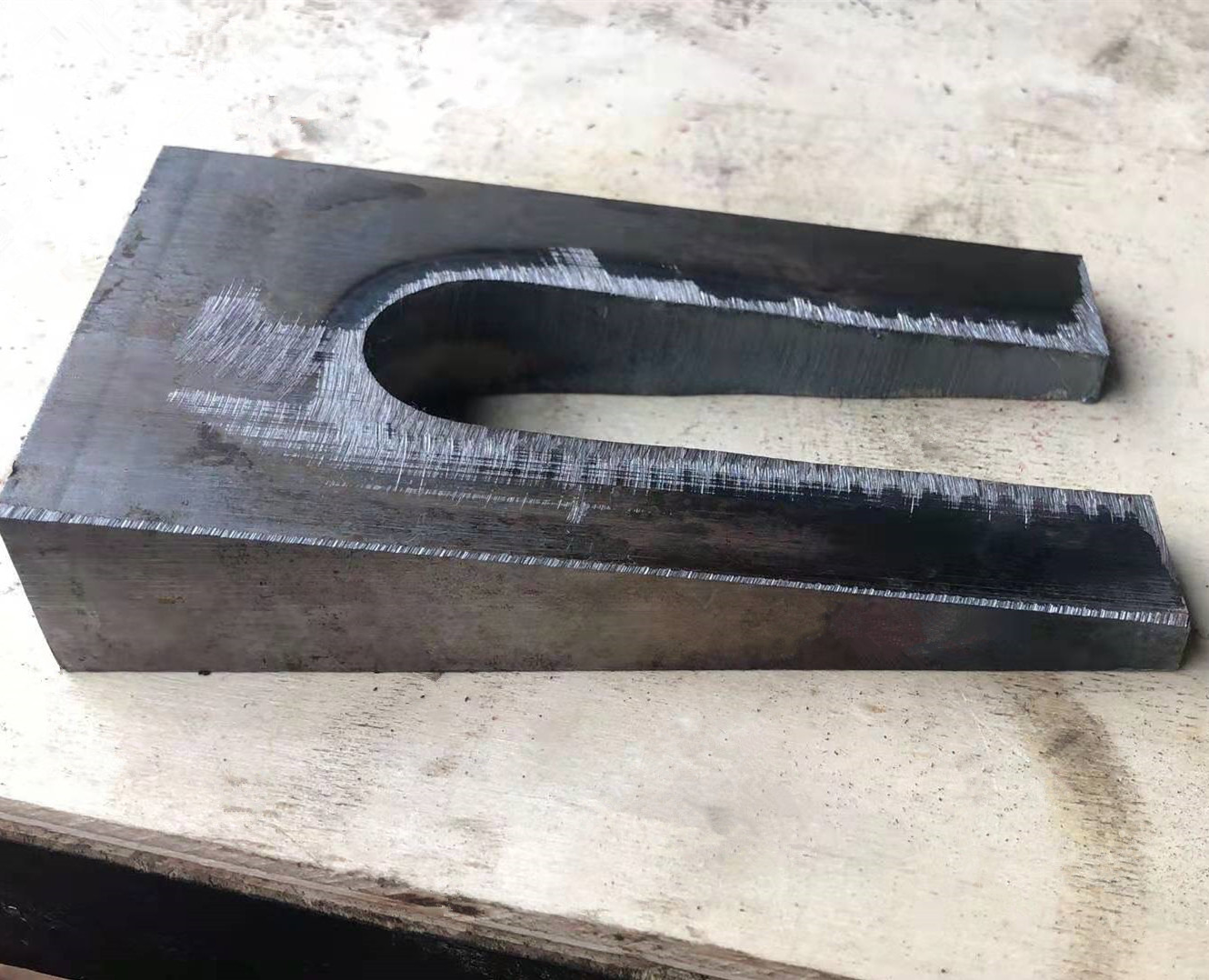 垫铁厂家 上海钢制平垫铁 u型槽调整斜垫铁 精加工桥梁工程用斜铁