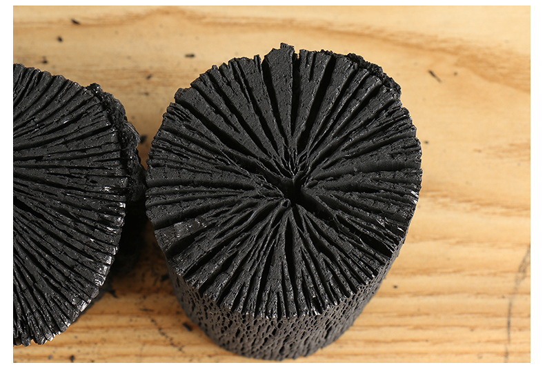 无烟烧烤碳果木炭菊花炭高温炭烤白炭韩国烤肉栗木大号菊花炭