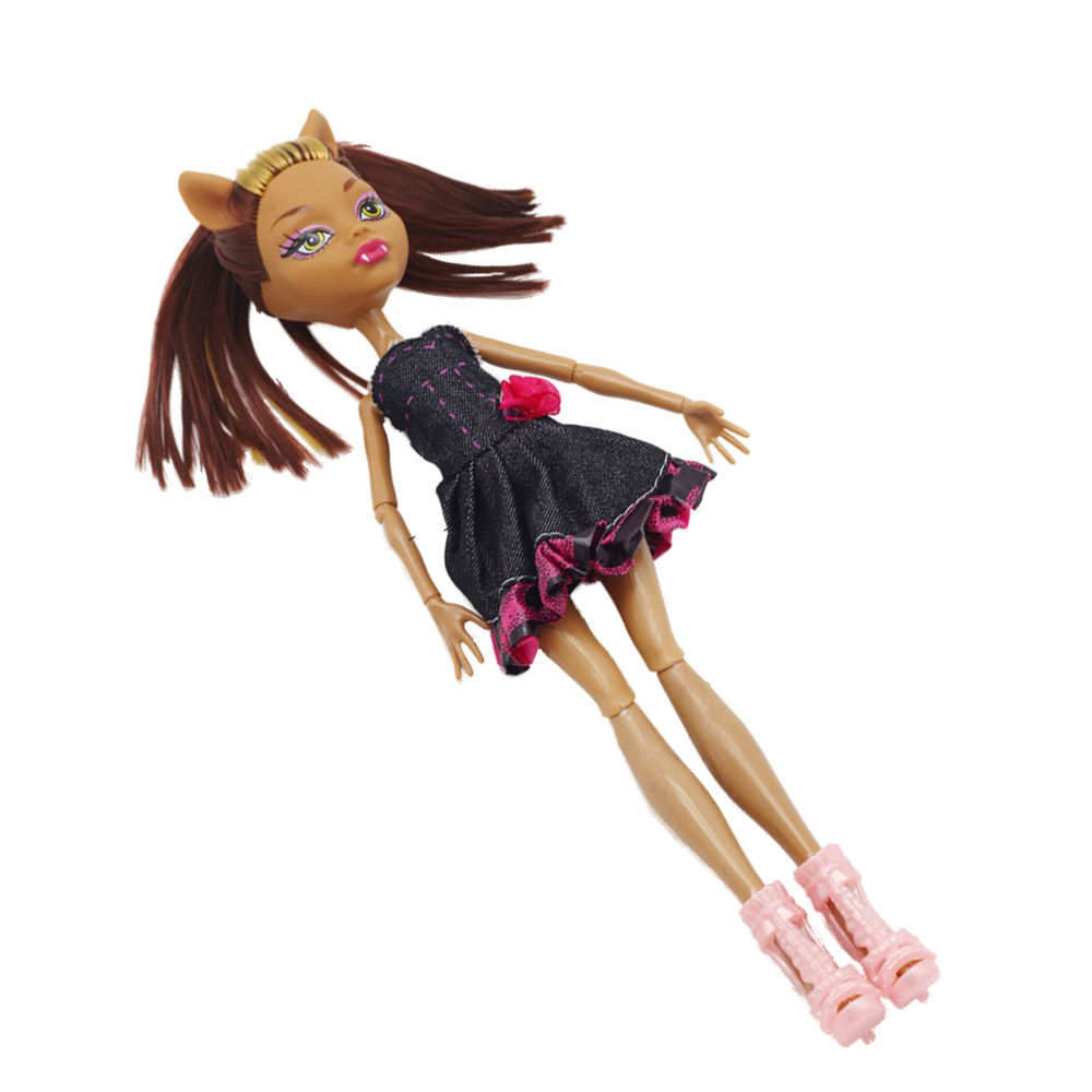 热卖新品精灵怪物高中娃娃eaby速卖通wish现货魔鬼娃娃玩具同款