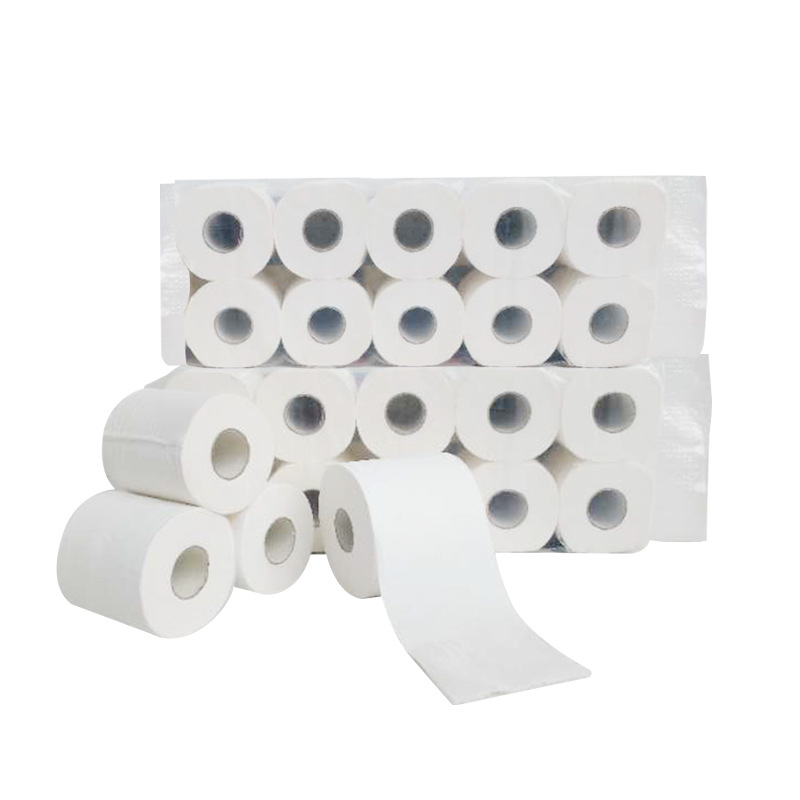Toilet Paper Supply Papel Toilet Paper Roll Wholesale Toilet Paper Exported to Europe Conventional White Vrigin