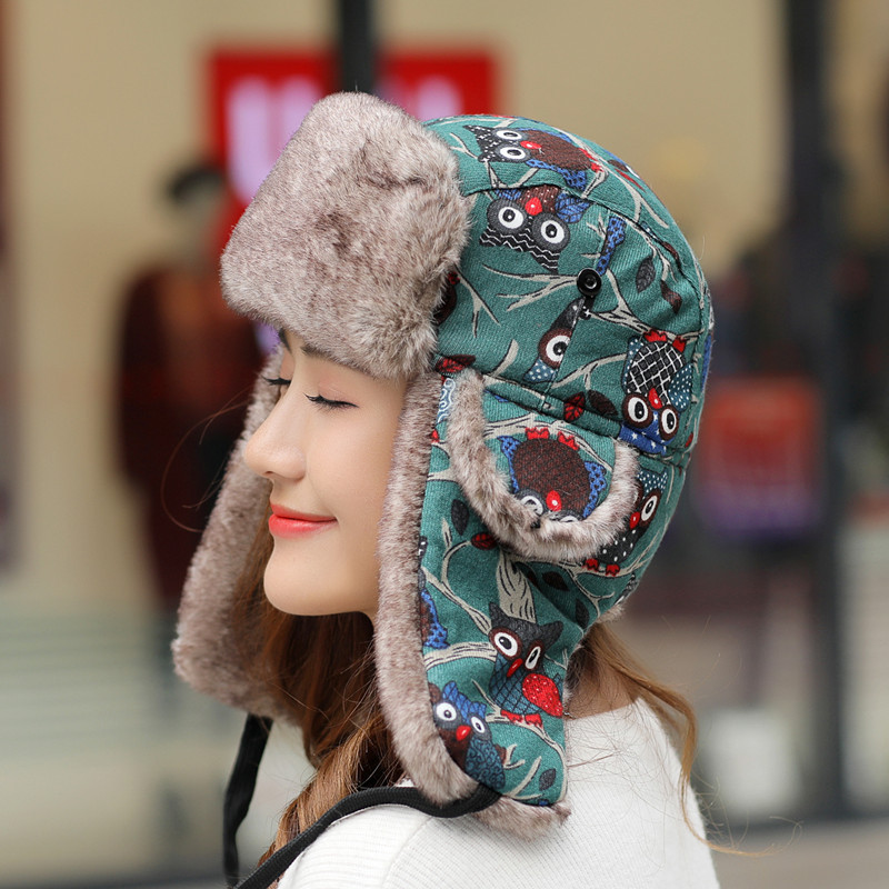雪地帽女防寒冬天帽子全包全围封闭骑电车防寒情侣雷锋帽防风保暖