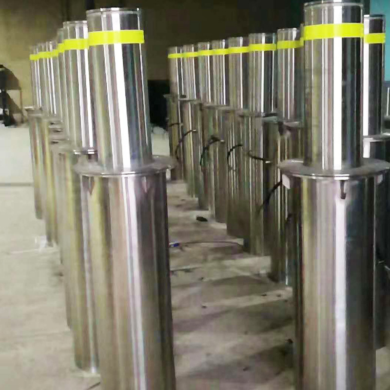 电动液压升降柱 学校操场停车场分隔桩 小型自动升降路桩柱子厂家