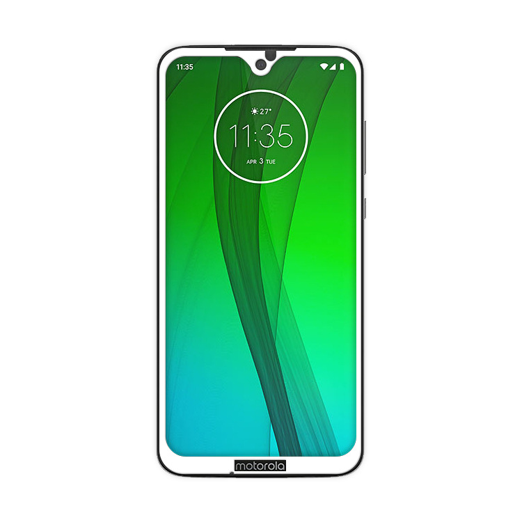 适用motog7全屏钢化膜 moto g7丝印全胶覆盖钢化玻璃手机保护贴膜