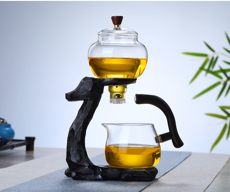 自动便携茶具功夫茶具茶壶公道杯新款磁吸设计懒人泡茶器网红喝茶