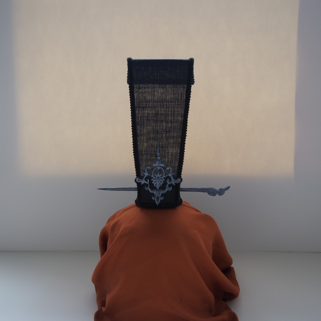 透纱束发冠古装剧束发冠秦汉朝束发冠三国魏晋朝束发冠透纱束发冠