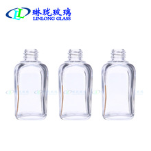 50ML透方形精油瓶 全自动机制玻璃瓶 精华液瓶化妆品包装