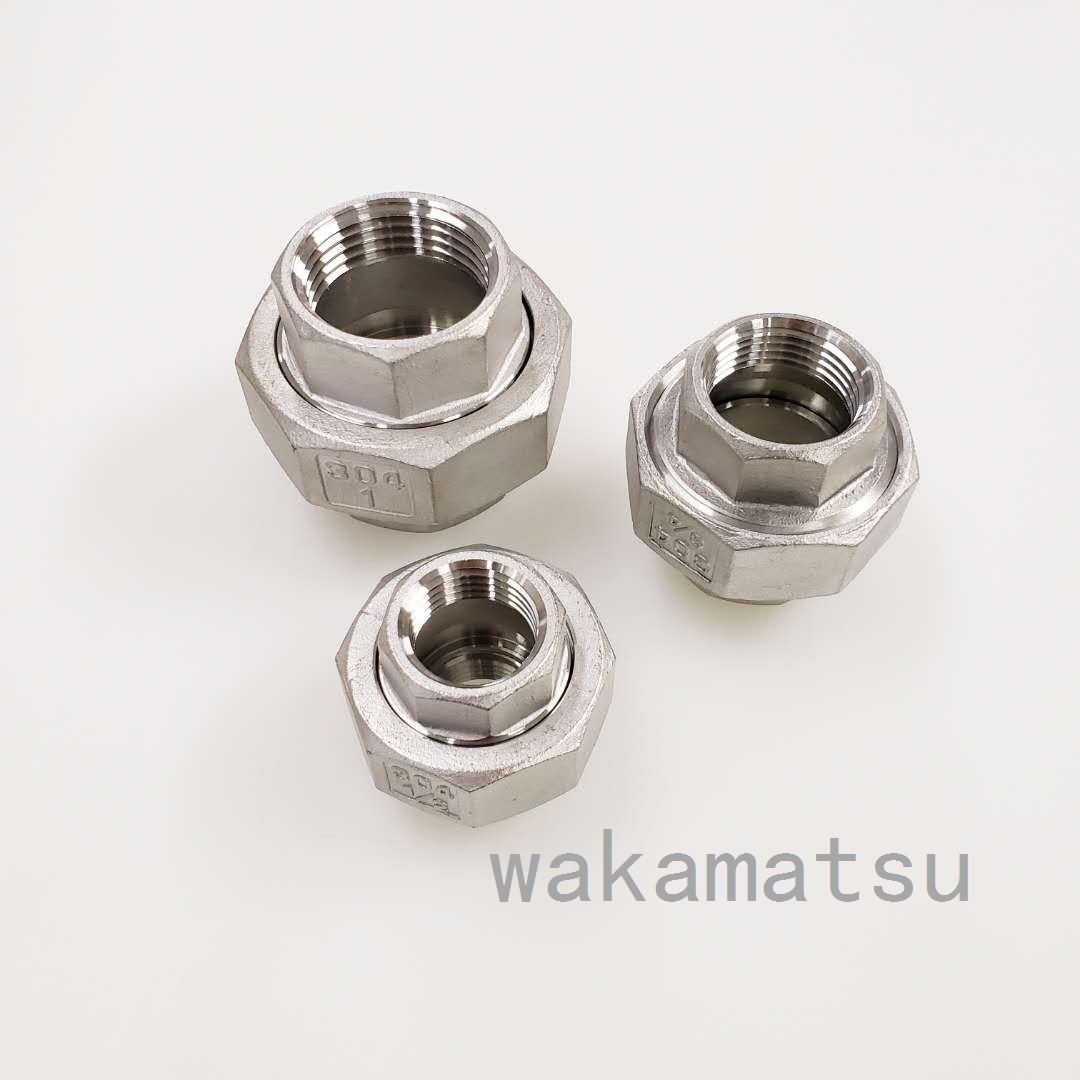 304不锈钢卡套内螺纹接头金属软管外螺纹接头卡套自固管件厂家