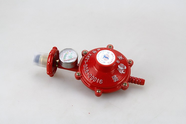 璐美 煤气液化气 大流量 煤气表 带压力表 煤气减压阀-阿里巴巴