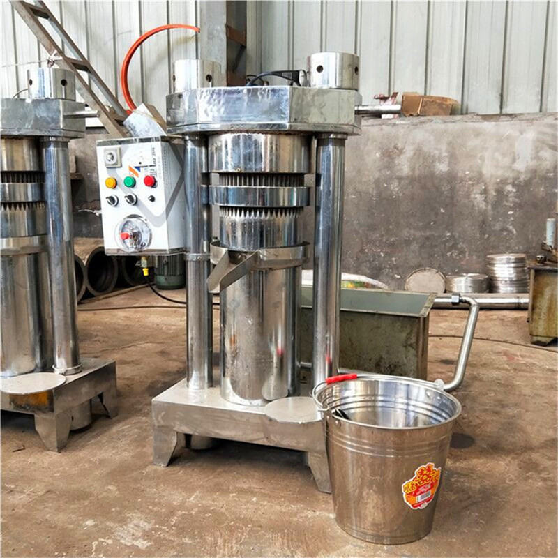 茶籽液压榨油机 全自动核桃榨油机 商用小型立式山茶籽液压榨油机