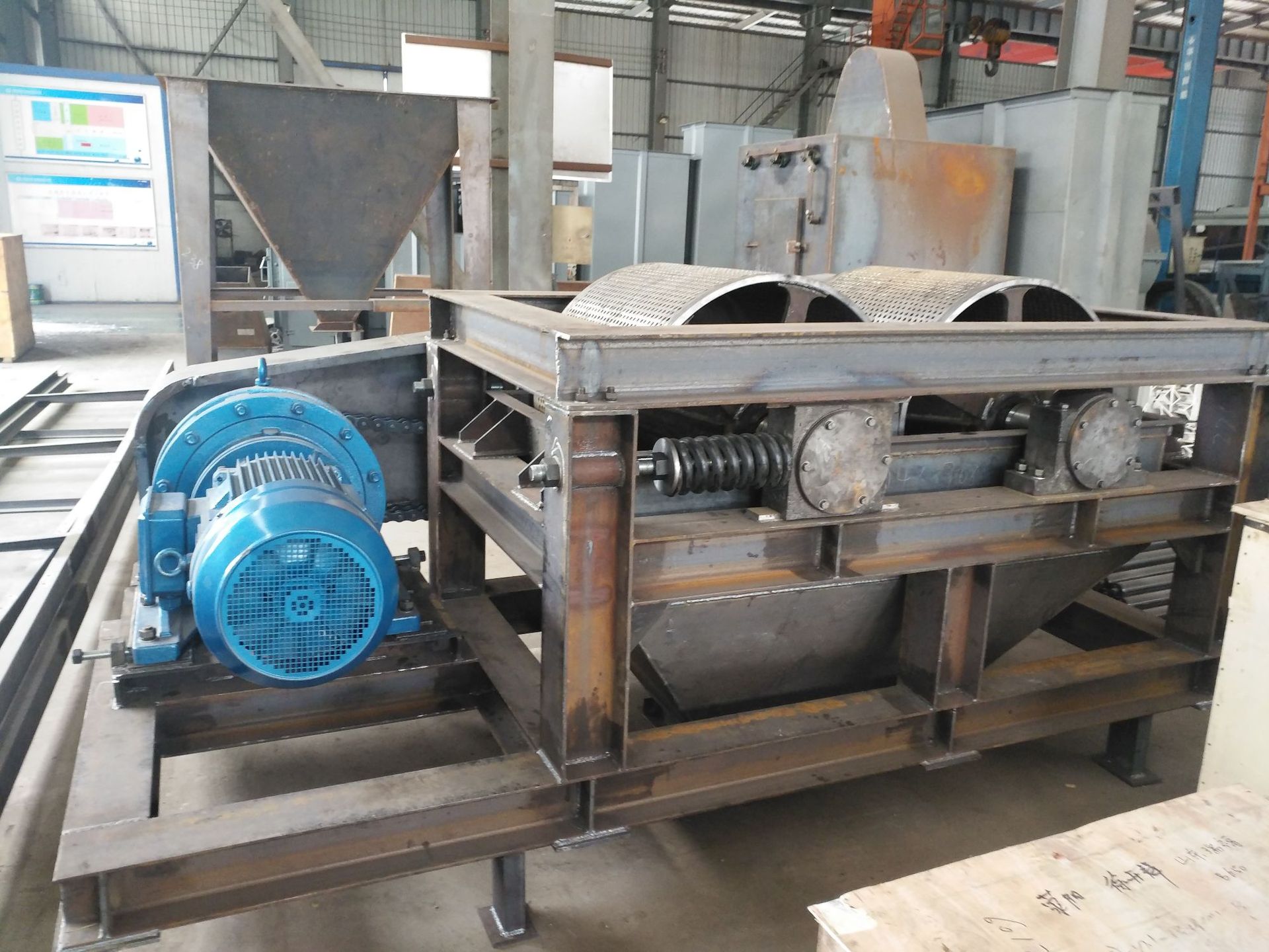 厂家专供对辊挤压造粒机 对辊制粒机设备 对辊式制粒机询价