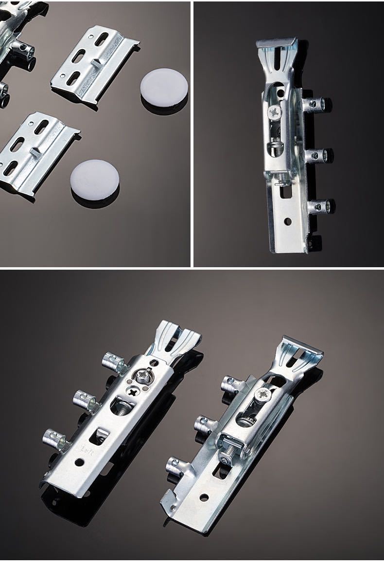 橱柜安装五金配件衣柜承重型暗装金属吊码厨房壁柜隐藏式可调挂码