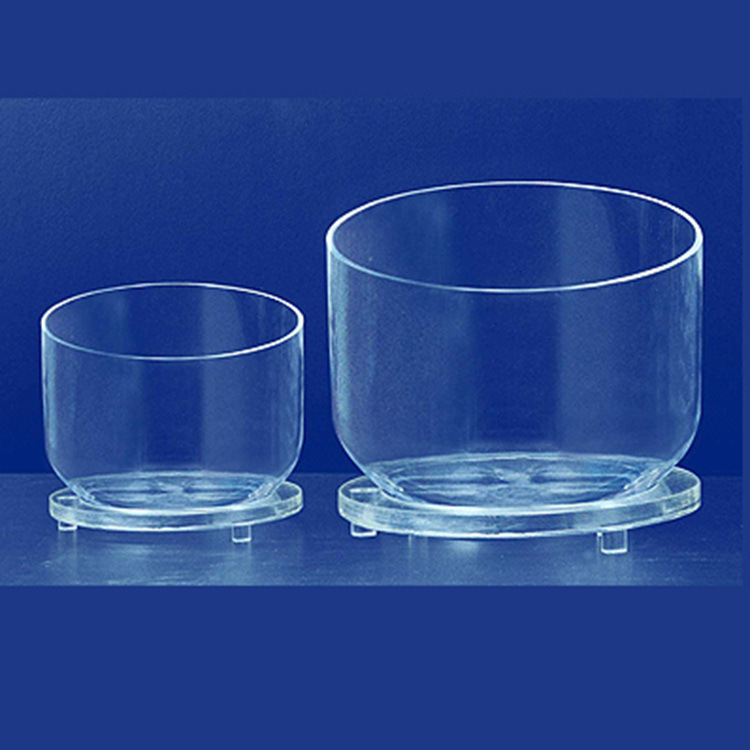 匠心厂家供应 器皿单晶石英坩埚 优良弧形石英坩埚 实验室用坩埚