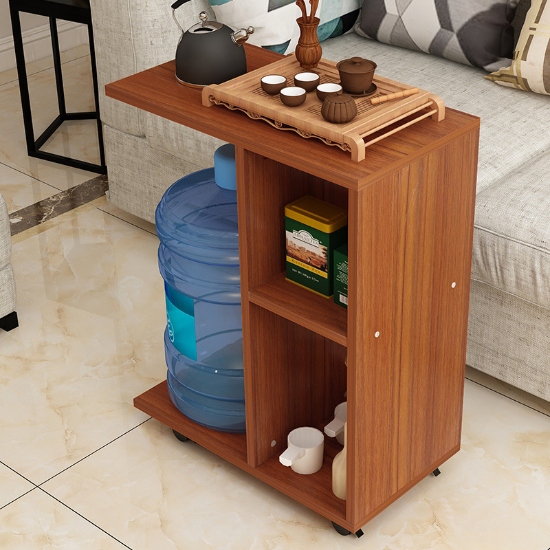 带轮子烧水机壶饮水机桶的烧水茶台小柜子立式简易小型角落茶水柜