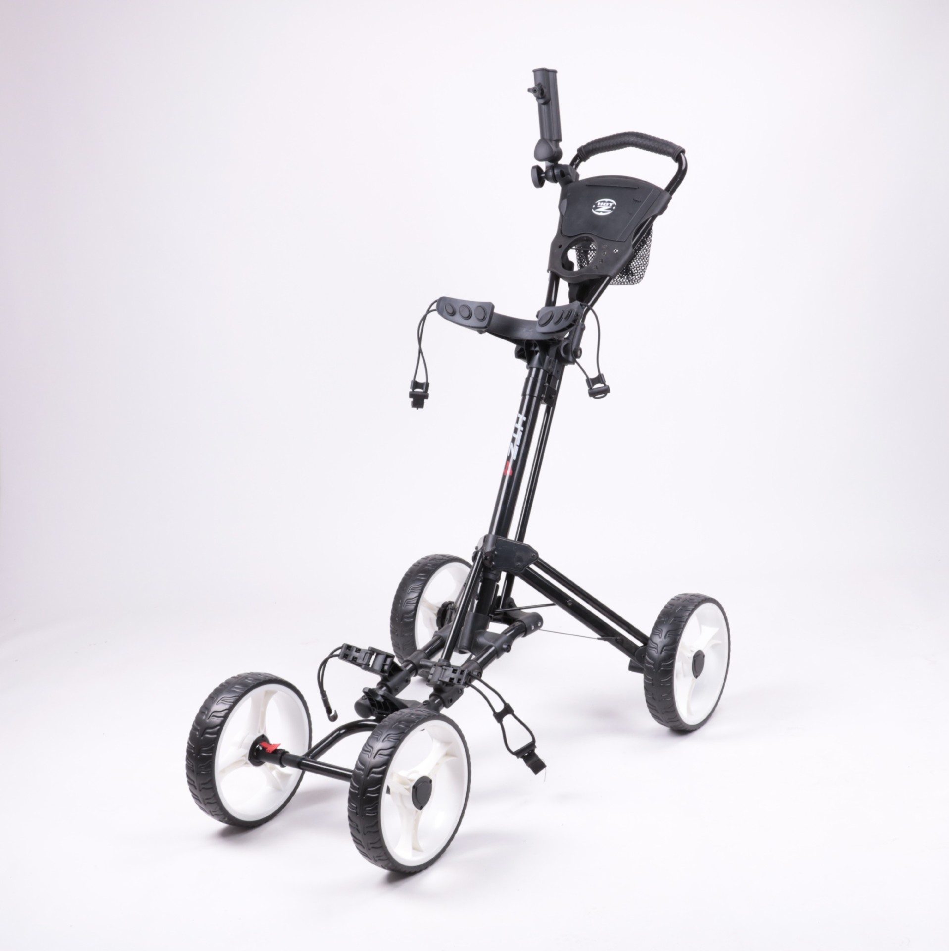 howtrue 高尔夫球包车 可折叠 四轮手拉车 手推车 高尔夫用品