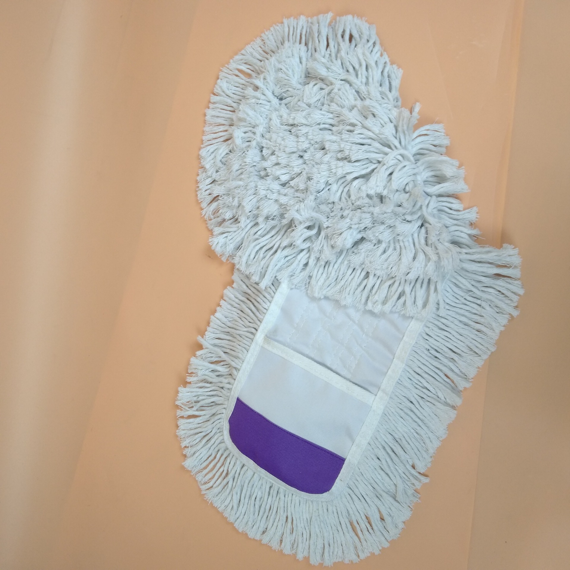 平板拖把替换布 65cm大号布套式拖布 棉线尘推头 家用 瓷砖木地板