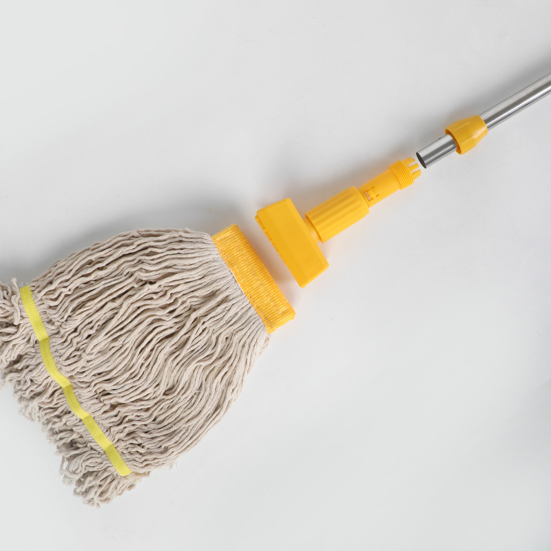 加厚棉线拖把普通家用老式拖把酒店餐厅医院传统打蜡地拖蜡拖