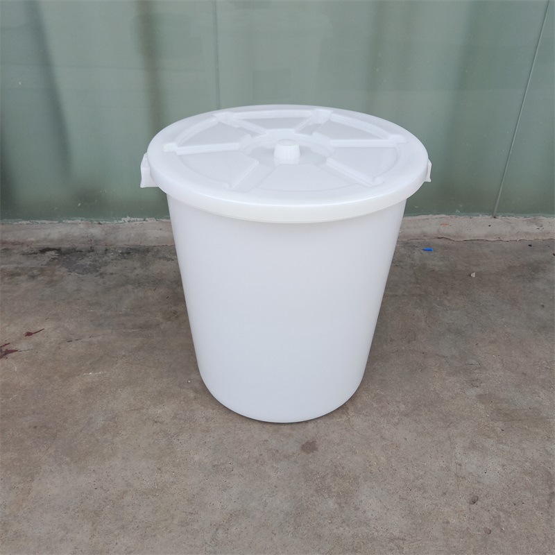 水产养殖塑料大白桶小号带鱼专用塑料桶直供哈尔滨长春东北