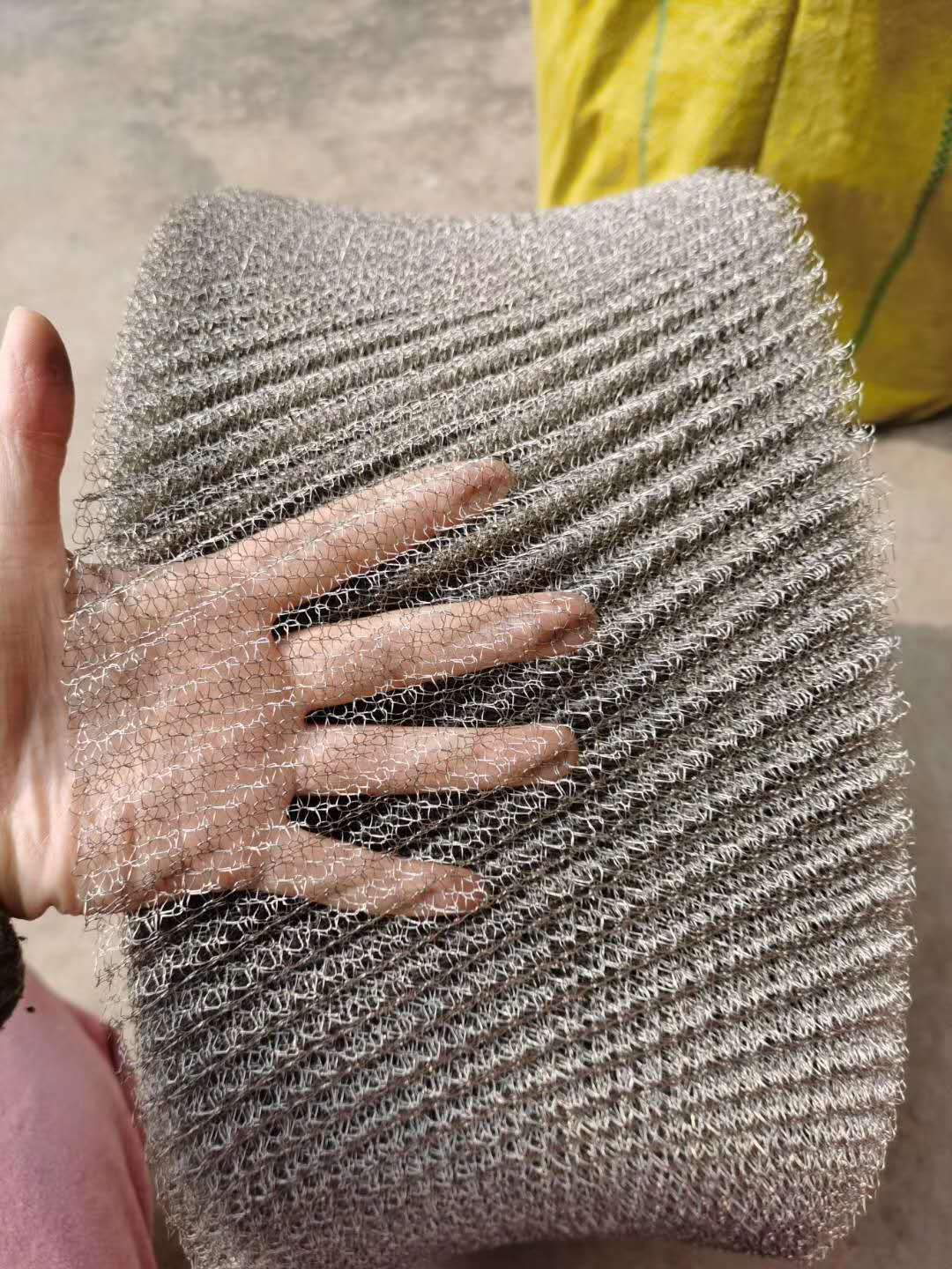 不锈钢丝汽液过滤网 不锈钢破沫网 脱硫用除沫器网源头厂家供应