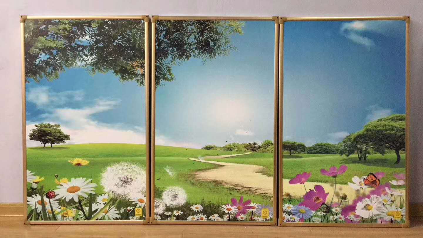 石墨烯电墙暖壁画家用500w碳晶墙暖电热画电取暖器石墨烯墙暖画