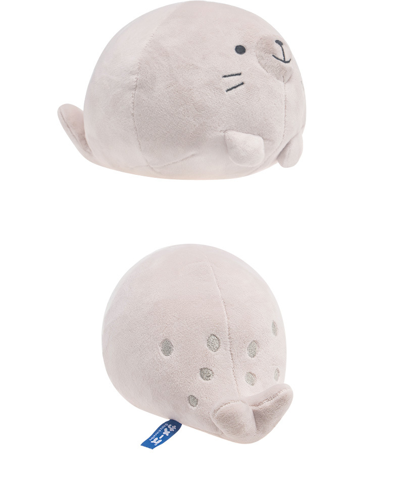 日本原创漫画鲨鱼君和海豹君玩偶创意礼品生日礼物明星同款