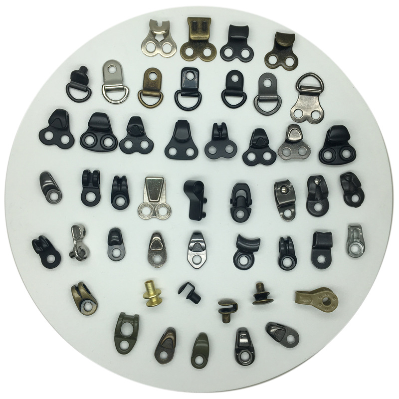 专业生产登山鞋扣金属滑轮扣鞋带扣户外鞋专用鞋扣