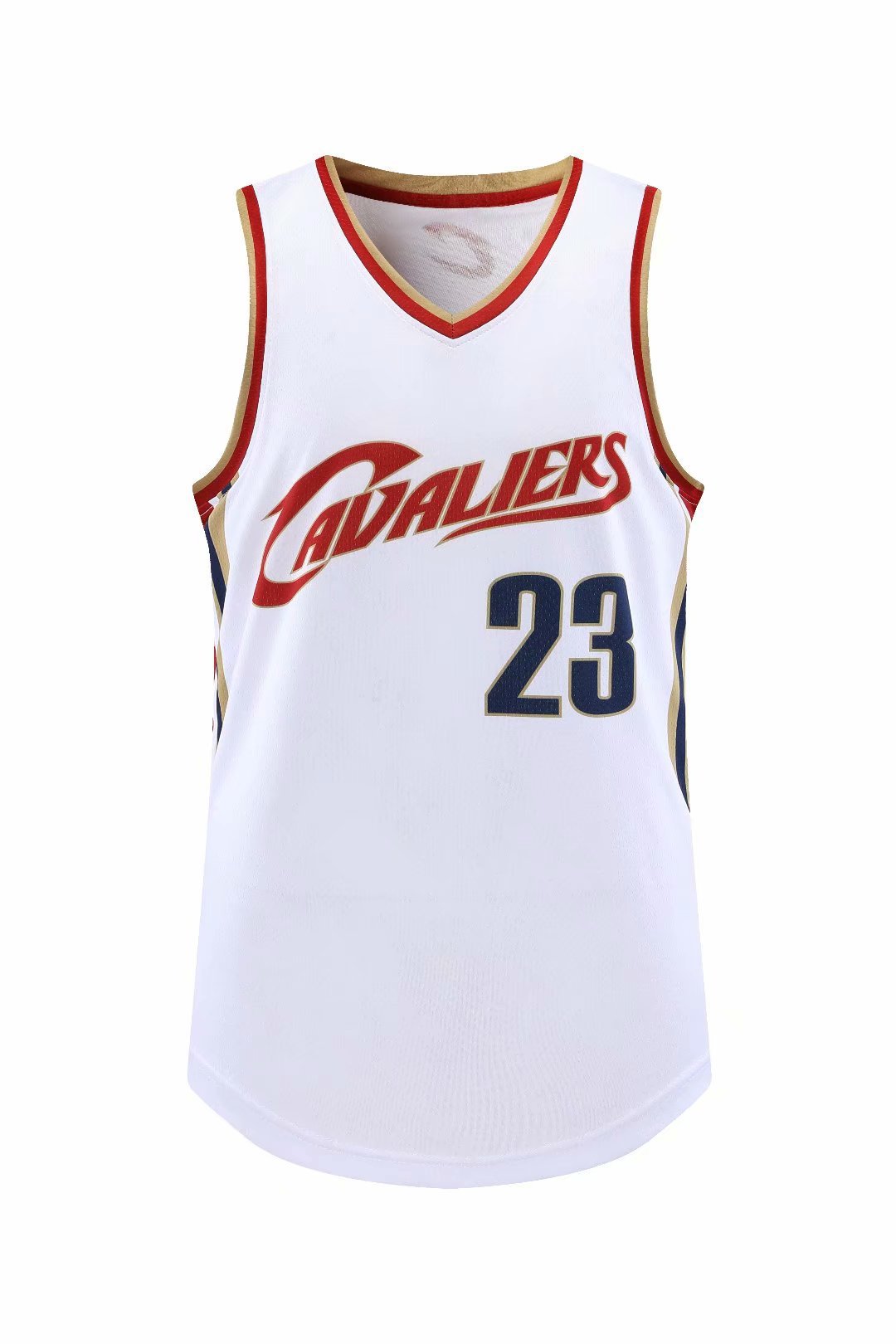 球衣批发复古骑士队小皇帝23号詹姆斯篮球球衣james全身印数码印