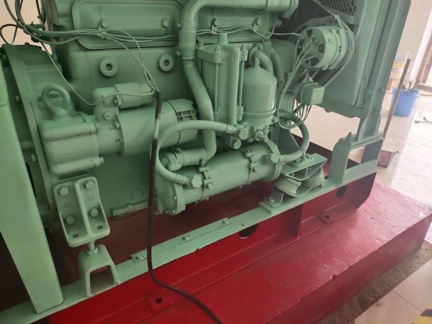 80kw东风牌高速柴油机发电机组4135d-1生产于1979年可定制生产-阿里巴