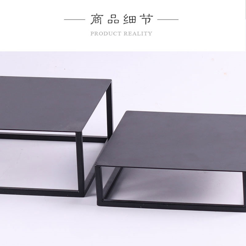 金属底座家居饰品摆件搭配支架样板房软装饰品客厅茶几玄关小配饰-阿