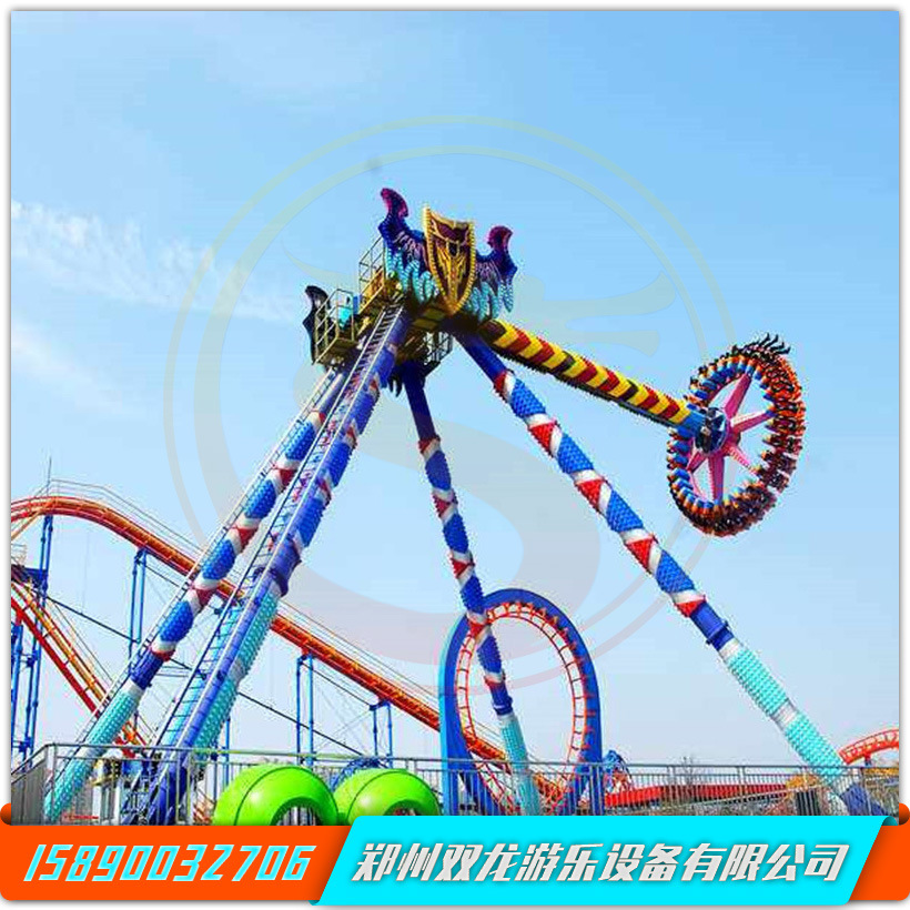 郑州双龙供应热销的大型户外网红特种游乐设备23座大摆锤厂家直销