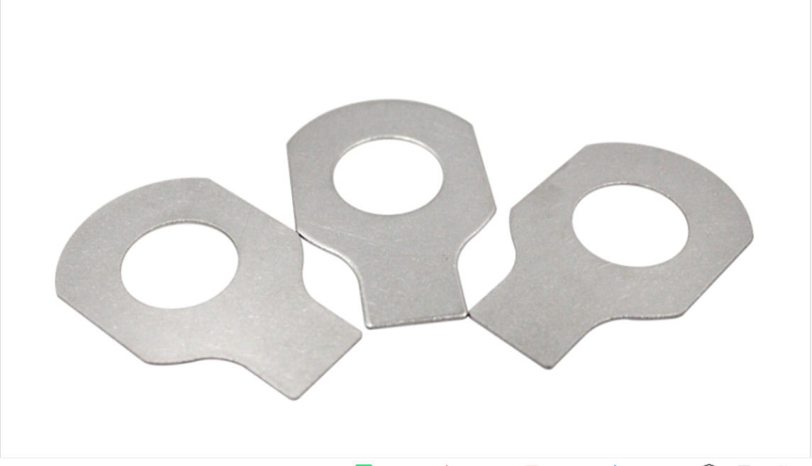 304不锈钢gb854单耳止动垫圈m3-m48