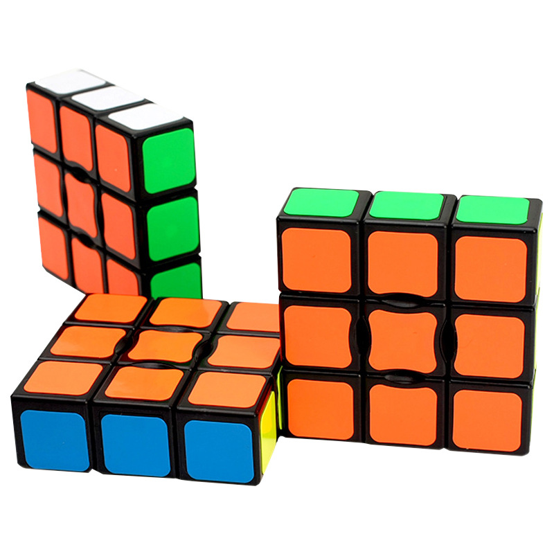 zcube 133 黑色标准版 单阶 单层入门 1x3x3儿童智力益智魔方