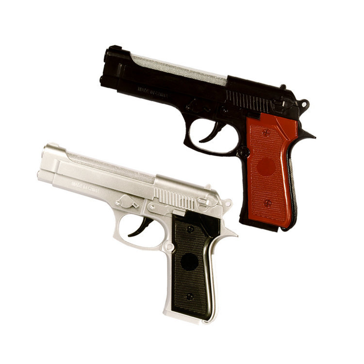 儿童八音枪声光音乐玩具迷你户外娱乐亲子互动节日礼品赠跨境热卖