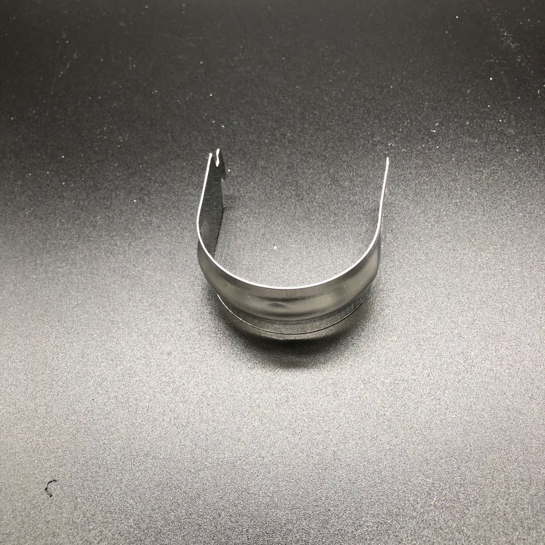 280mm吊杆宽50mm卡子 安装配件吊码管卡 不锈钢镀彩锌吊杆卡子