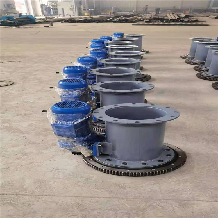 现货中频炉管道旋转轴承360度旋转活节转盘手动电动管道旋转轴承