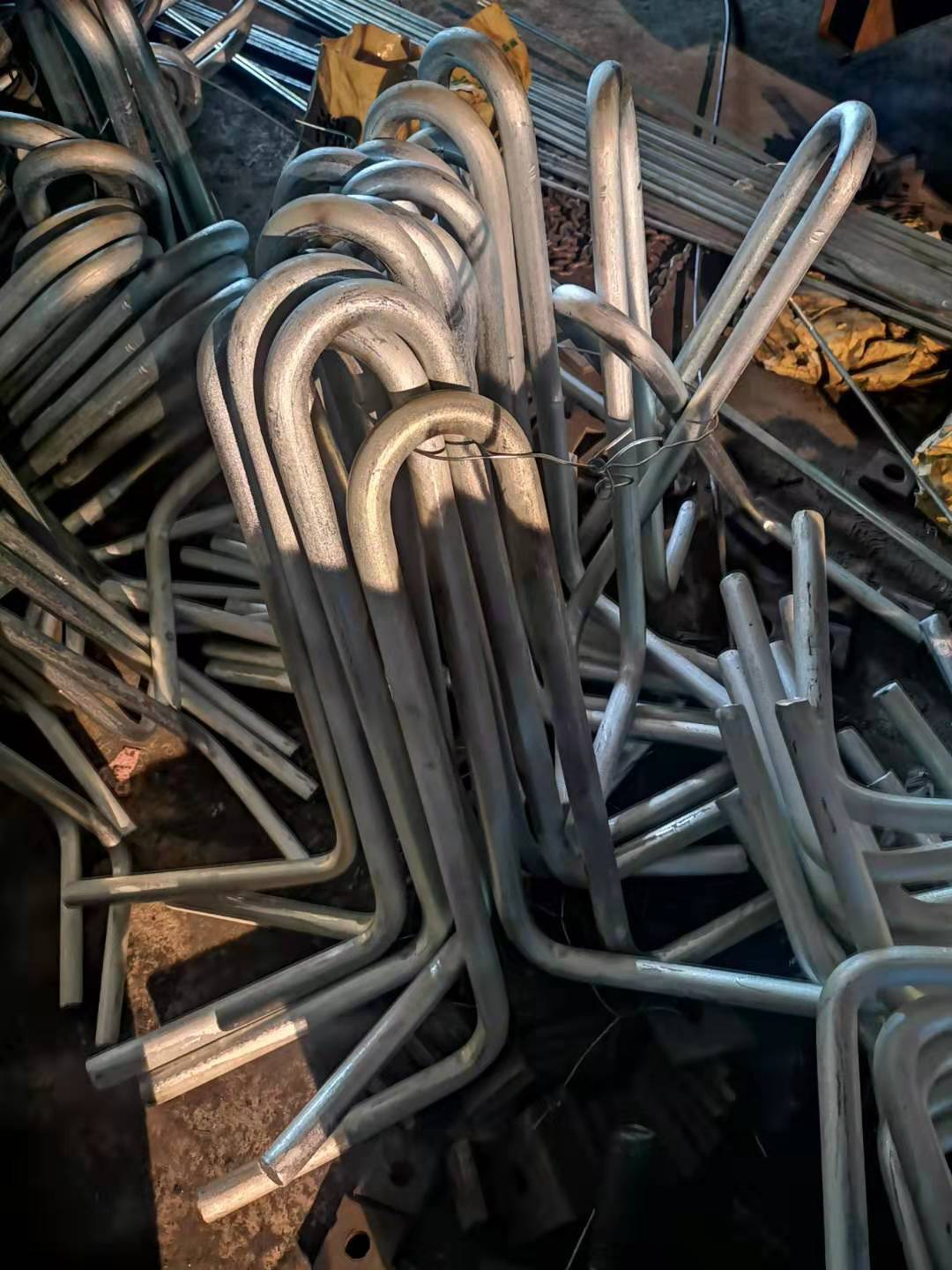 厂家直供热镀锌地脚螺栓l型电力铁塔地脚笼热镀牙小杆伞量大从优