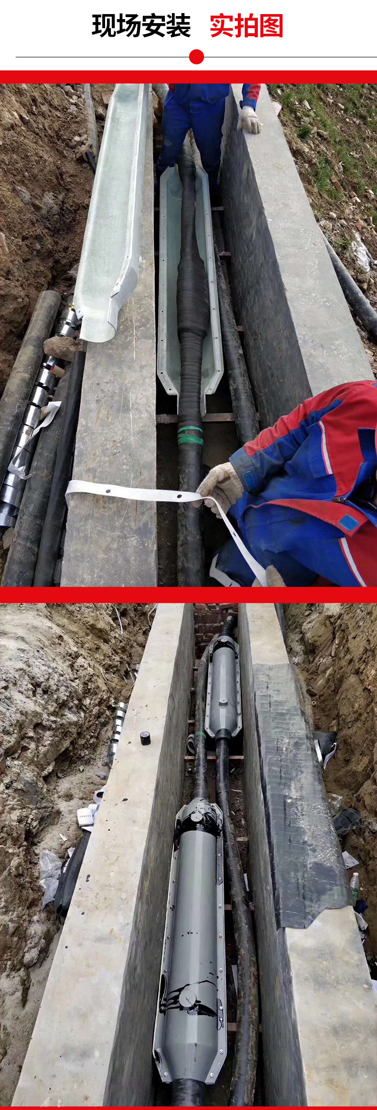 鸿秀10kv/35kv电缆防爆盒电缆中间接头hx-fb10防爆盒高压接线盒