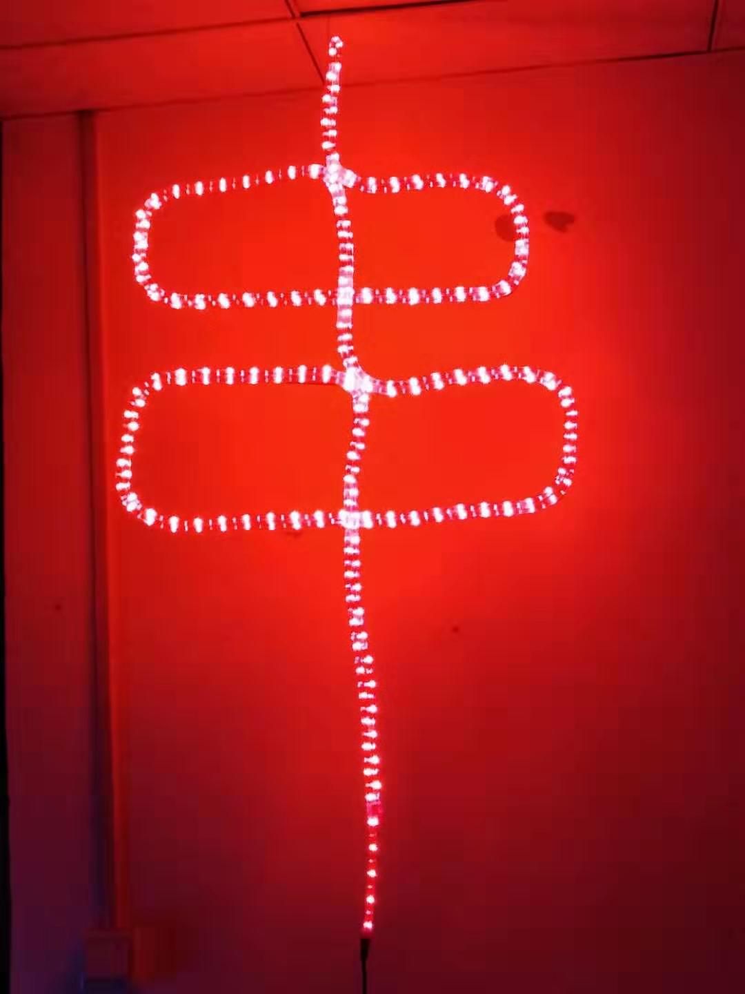 烧烤霓虹灯  羊肉串招牌灯羊肉串灯串灯 红色灯字 烧烤店串灯