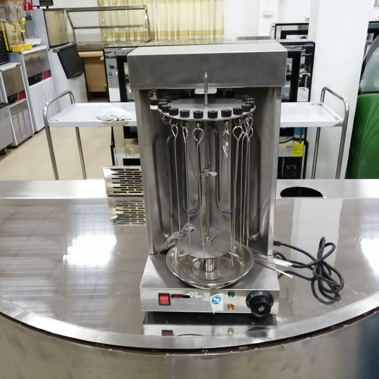 上海丽麦工厂供应eb-21型全自动中东烧烤炉 电热烤玉米烤肉串机