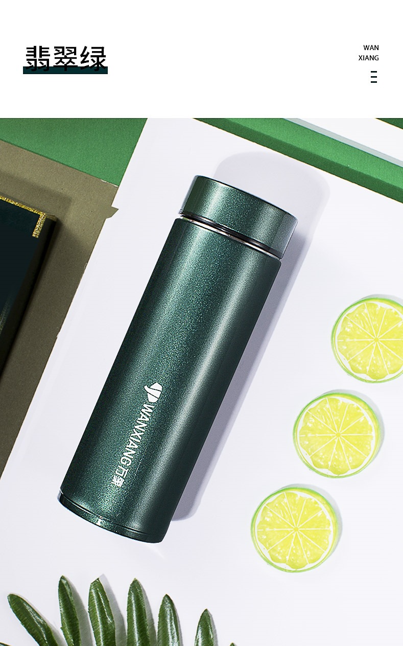 万象f51l女士保温杯时尚个性不锈钢喝水杯外出小巧便携随手泡茶杯