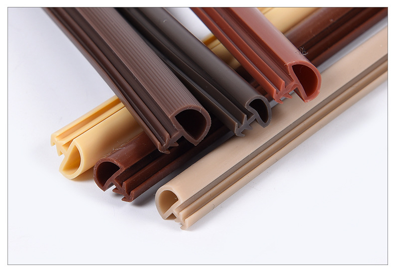 卡槽式木门防撞条门框门缝密封条胶条挡风防风房门隔音缝隙皮条