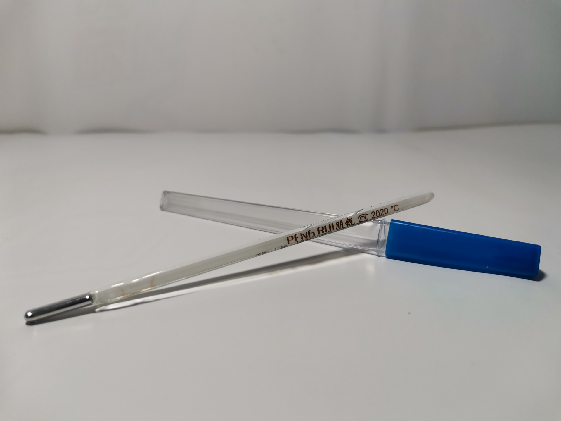 朋锐医用体温计玻璃体温表 口表腋表 儿童成人口腔腋下三角型棒式